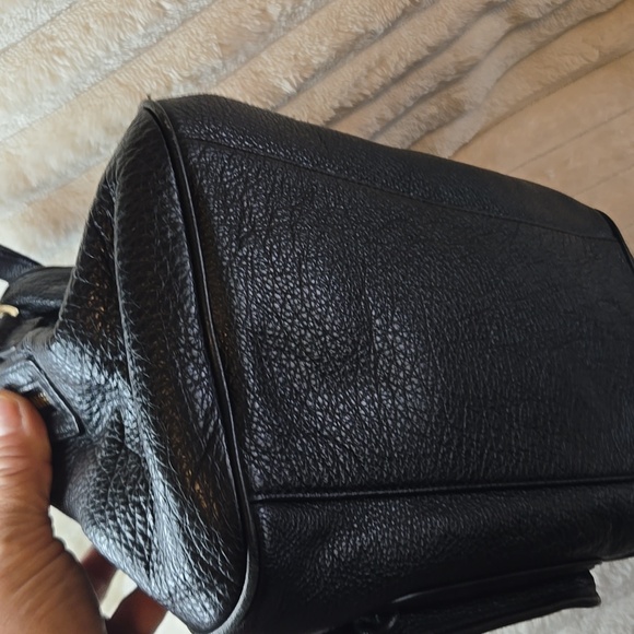 Tory Burch Black Leather Satchel - Picture 5 of 9